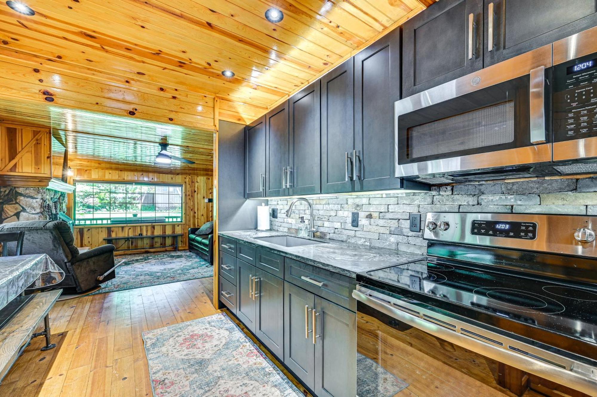 Creekside Payson Cabin Retreat With Private Deck Екстер'єр фото