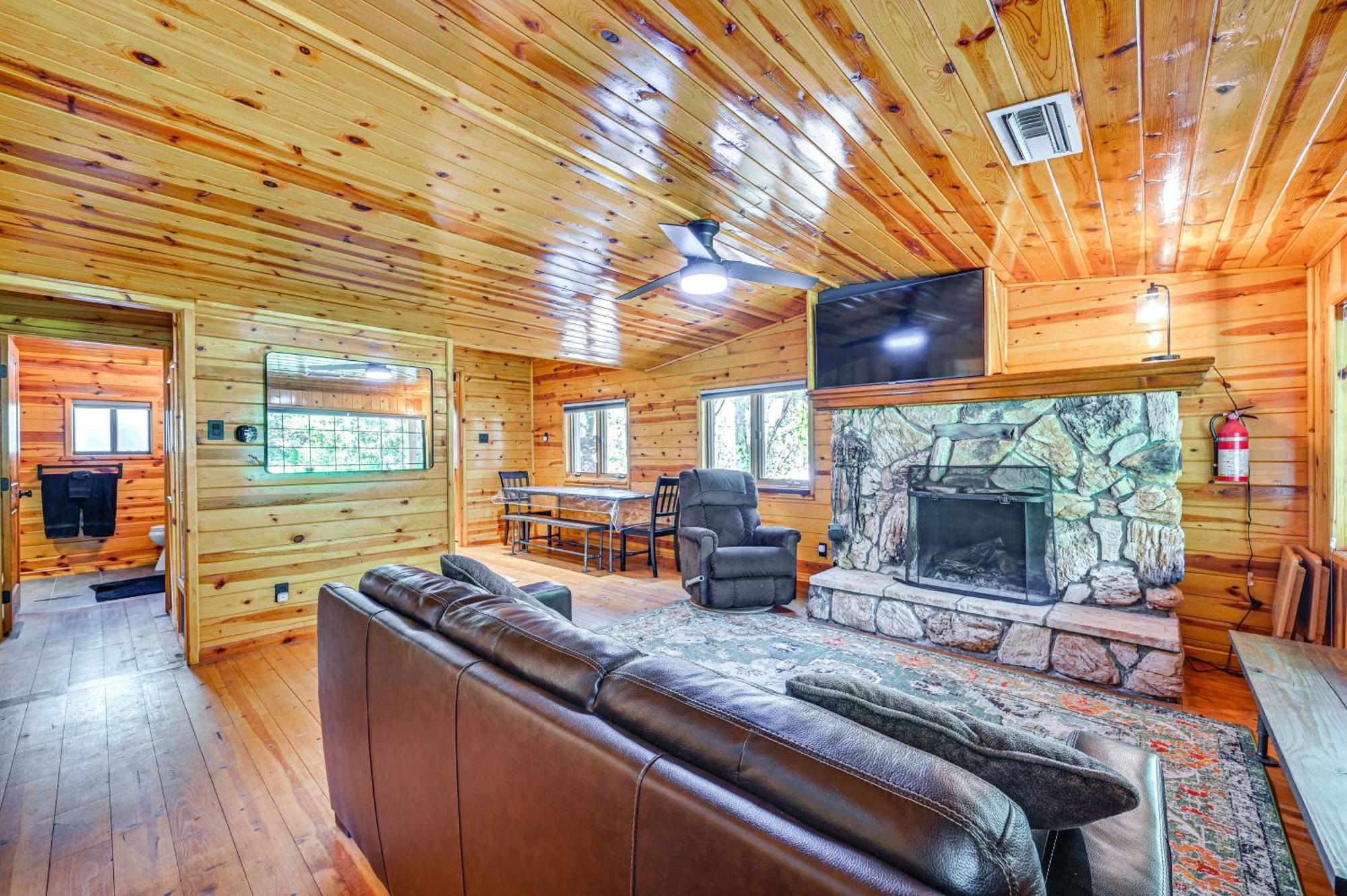 Creekside Payson Cabin Retreat With Private Deck Екстер'єр фото