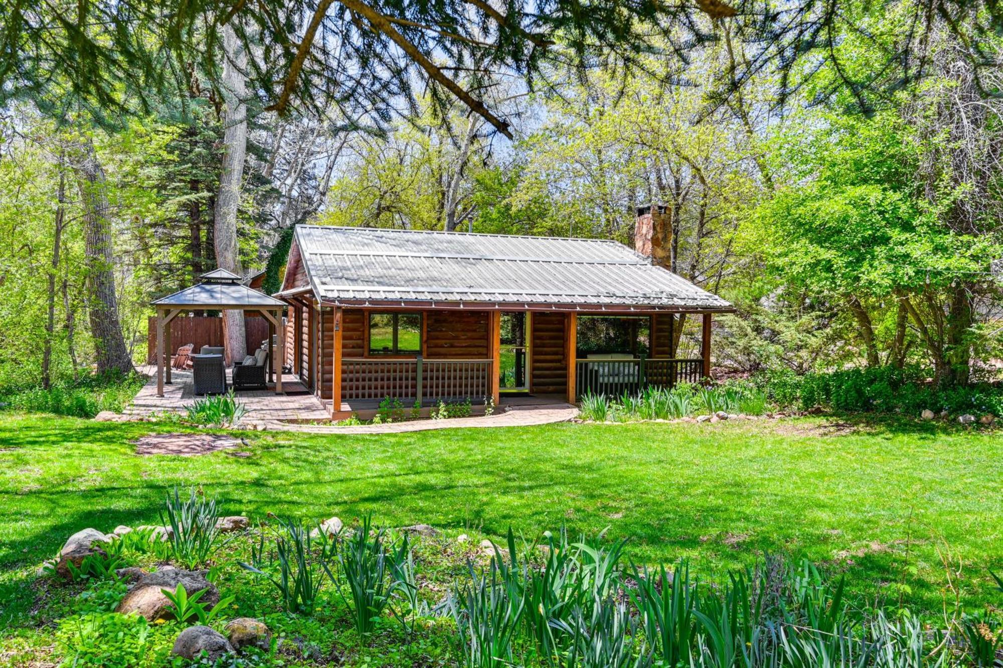 Creekside Payson Cabin Retreat With Private Deck Екстер'єр фото